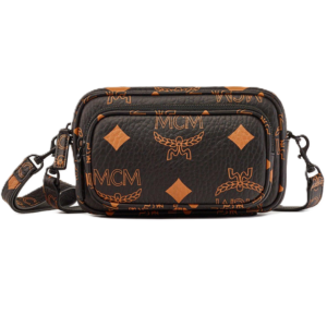 Tui MCM Aren Wristlet Visetos 'Black' MMRDATA02BK001
