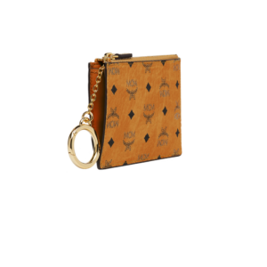 Vi MCM Key Pouch in Visetos 'Brown' MXKAAVI01CO001