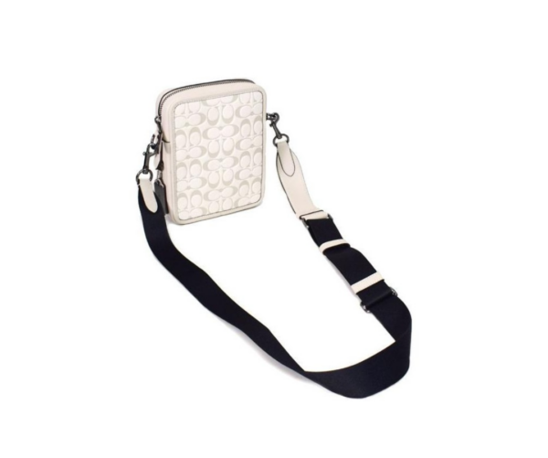 Túi Coach Sullivan Crossbody In Signature Leather 'Chalk' CJ670-QBVRL - Hình ảnh 4