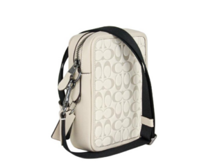 Tui Coach Sullivan Crossbody In Signature Leather 'Chalk' CJ670-QBVRL