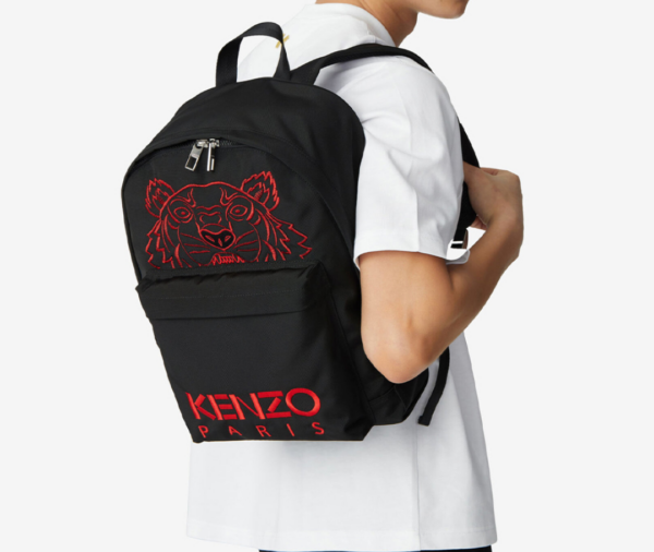 Balo Kenzo Kampus Tiger Backpack 'Black' FB55SF300FQ9-99