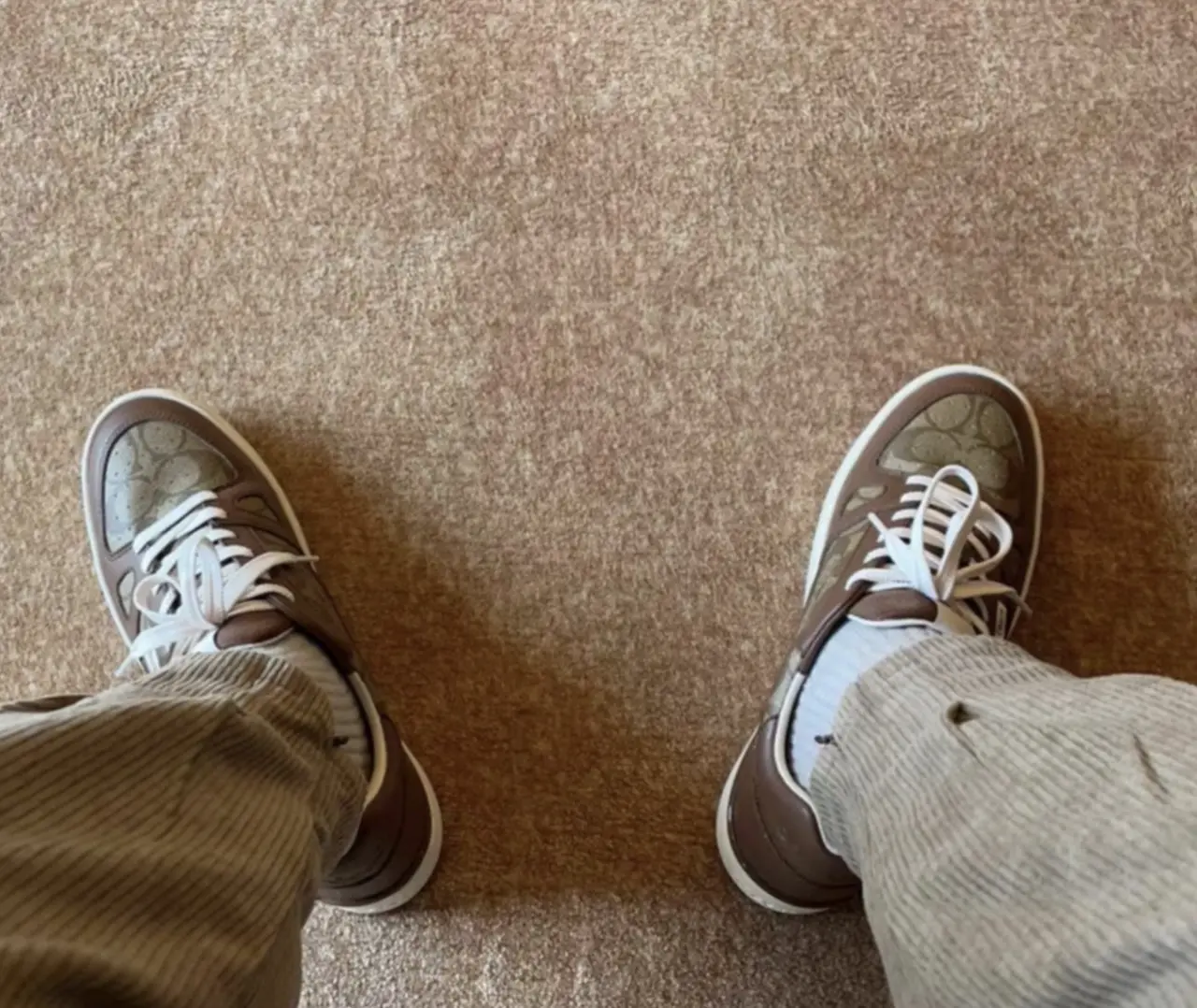 Alternative view of Giày Coach Citysole Court Sneaker 'Saddle' C8965-SAD