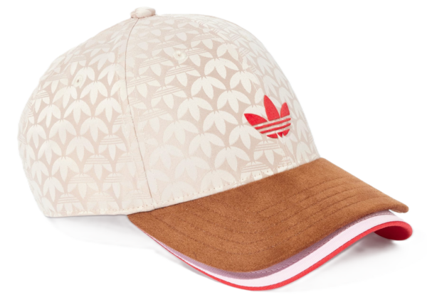 Mũ Adidas Trefoil Monogram Jacquard 'Better Scarlet' IT7360