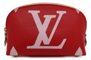 Tui Louis Vuitton Monogram Giant Pochette Cosmetech 'Red' M67694
