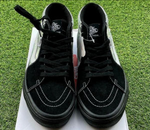 Giay Vans Skate Grosso Mid x Supreme 'Dollar Bill' VN0A5FCGBMA