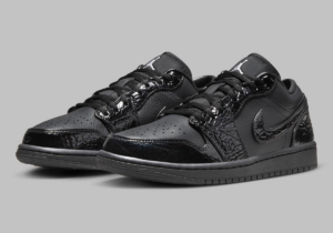 Giay Nike Air Jordan 1 Low 'Black Patent' HJ7743-010