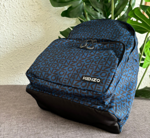 Balo Kenzo Logo Print Allover 'Navy' FB65SA213F36-78