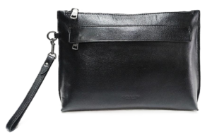 Tui Coach Pebble Leather Second Bag Pouch 'Black' F28614-BLK