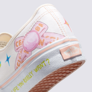 Giay Vans Authentic OTW Art Collection x Nuttsh 'Marshmallow' VN0A5KS9CCT