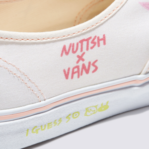 Giay Vans Authentic OTW Art Collection x Nuttsh 'Marshmallow' VN0A5KS9CCT