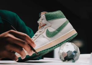 Giay Nike Air Jordan Air Ship SP x Maniere 'Green Stone' FQ2942-100