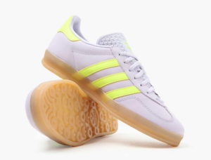 Giay Adidas Gazelle Indoor 'Silver Dawn Solar Yellow' IH5492