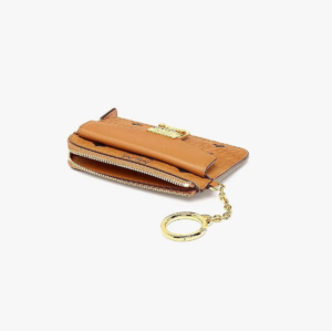 Vi MCM Tracy Zip Card Visetos 'Cognac' MYABAPA01CO001