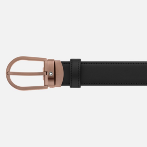 That lung Montblanc Horeshoe Stainless 'Black' 129426