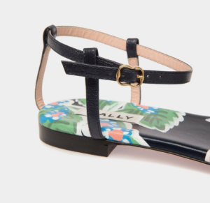 Dep Bally Katy Flat Sandal 'Strawberry Print' 6308273