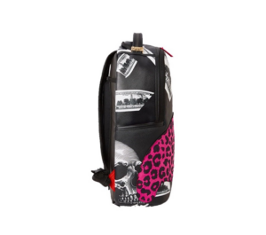Balo Sprayground Shark Mouth 'Black Pink Leopard' W0845730