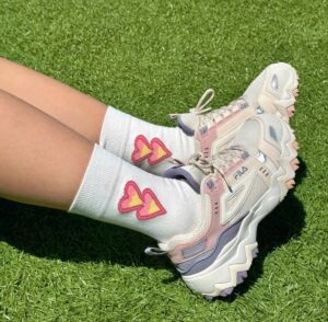 Giay Fila Oakmont ‘White Light Pink’ F12W031111FGR