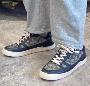 Giay Coach Clip Court Sneaker In Signature Jacquard 'Midnight Navy' CI079-BHP