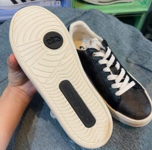 Giay Coach Clip Low Top Sneaker In Signature Canvas 'Mahogany' CK560-MABK
