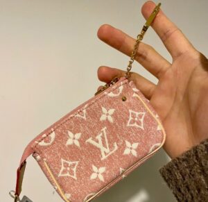 Tui Louis Vuitton Micro Accessoires 'Denim Jacquard Pink' M81176