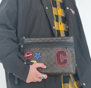 Tui Coach Signature Canvas 'Souvenir Patches' C6990-QBMAA