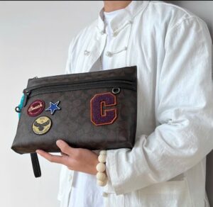 Tui Coach Signature Canvas 'Souvenir Patches' C6990-QBMAA