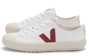 Giay Veja Nova Canvas 'White Marsala' NA012005
