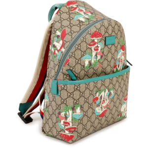Balo Gucci GG Logo Mushrooms Print 'Beige' 271327-2DGCN-8300