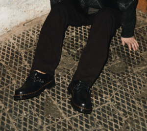 Giay Dr.Martens 1461 Hardware Polished Smooth 'Black' 31595001