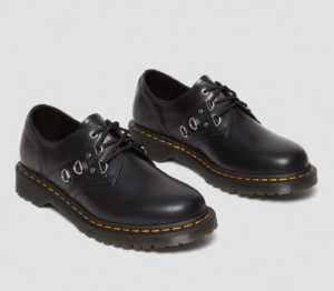 Giay Dr.Martens 1461 Hardware Polished Smooth 'Black' 31595001