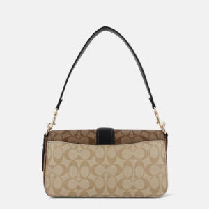 Tui Coach Georgie Blocked Signature Canvas 'Khaki' 5509-IMRKY