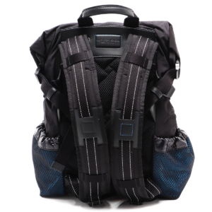 Balo Bottega Veneta Paper Touch Nylon 'Black' 572958VBOU18679