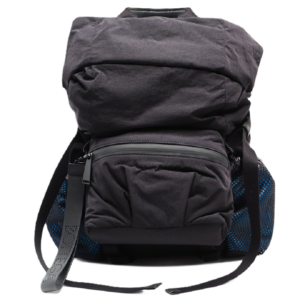 Balo Bottega Veneta Paper Touch Nylon 'Black' 572958VBOU18679