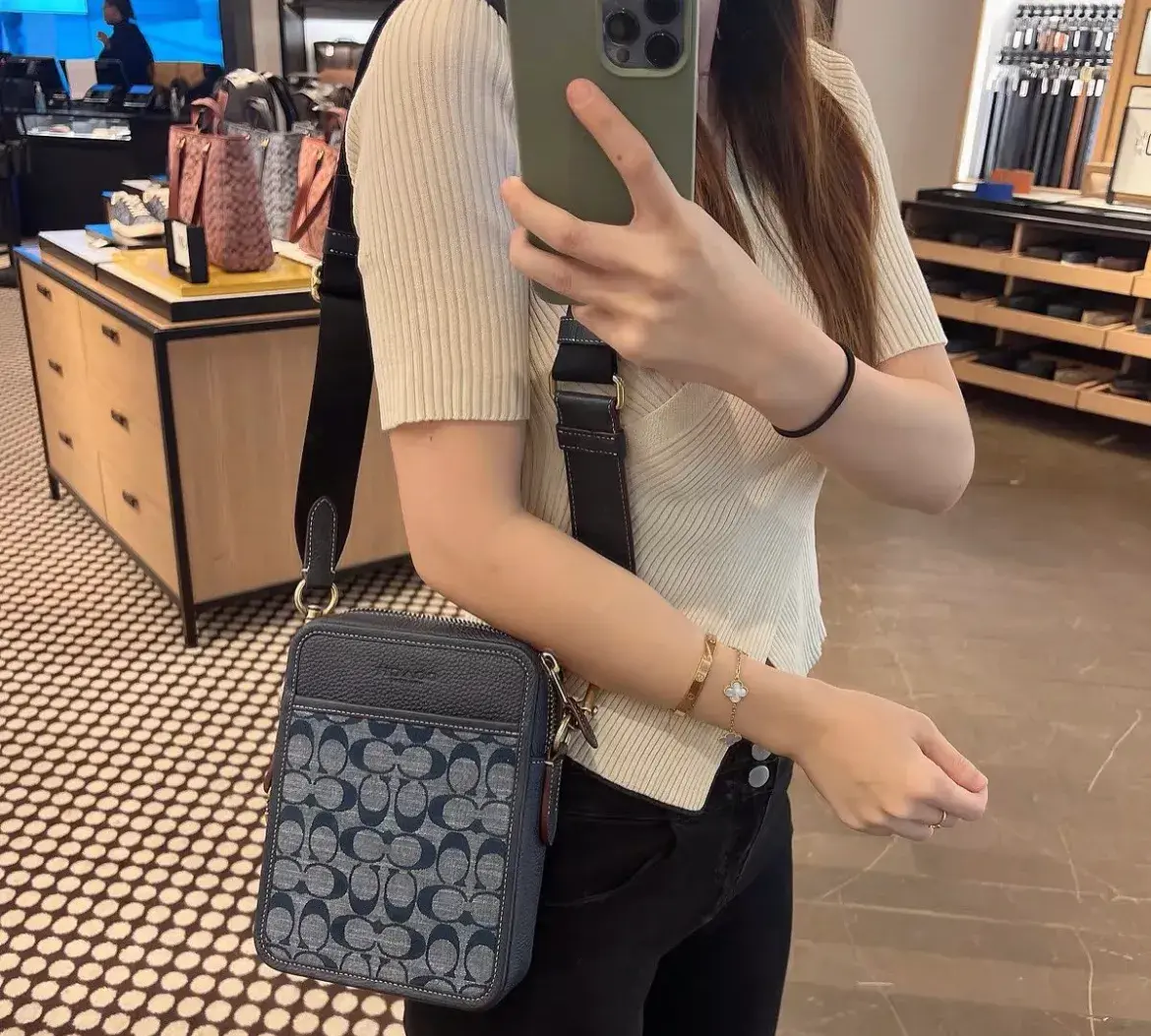Alternative view of Túi Coach Sullivan Crossbody 'Chambray' CG996-B4DE