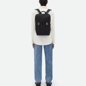 Balo Bottega Veneta Voyager Backpack 'Black' 755864V0VG48803