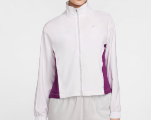 Ao Nike One Dri-Fit Loose Jacket 'White Violet' HF4620-100