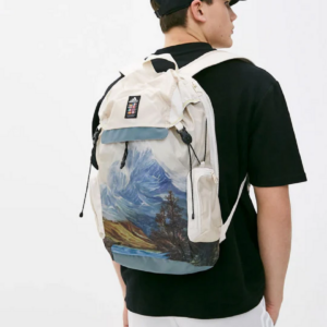 Balo Adidas Explorer Primegreen Graphic 'Beige' GH7213