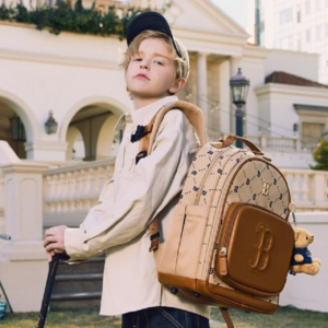 Balo MLB Cute Bear Boston 'Red Sox Beige' 7ABKMD34N-43BGS