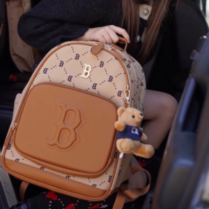 Balo MLB Cute Bear Boston 'Red Sox Beige' 7ABKMD34N-43BGS