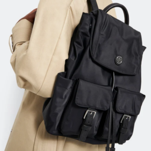 Balo Tory Burch Virginia Flap 'Black' 85061-001