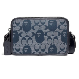 Tui Coach Box Crossbody x Bape 'Chambray' C5827-V5CMB