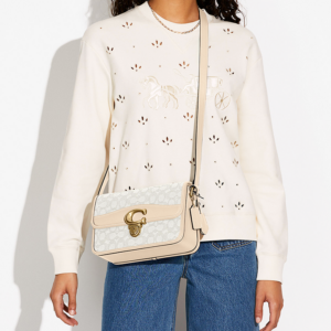 Tui Coach Studio Shoulder Bag 'Jacquard' C7933-B4UDK