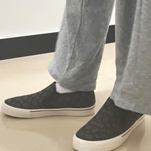 Giay Coach Jacquard Slip On Skate 'Jacquard' C8958-BLK