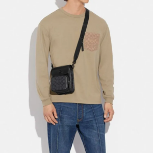 Tui Coach Crossbody 15 'Black' CH710-MI5