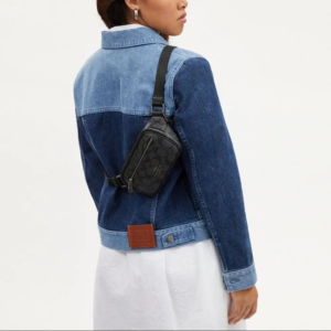 Tui Coach Belt Bag 22 'Black' CN503-QBO4G