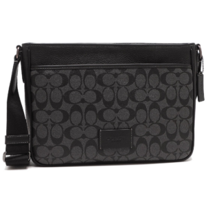 Tui Coach Shoulder Bag 'Black Grey' CH078-QBMI5