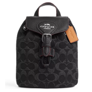 Balo Coach Amelia Convertible Denim 'Black' CP106-SVBK