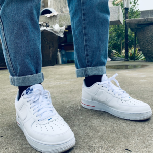 Giay Nike Air Force 1 Low x NBA 'Paris Game' CW2367-100