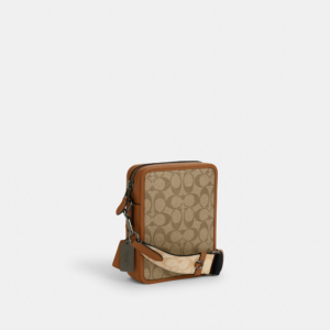 Tui Coach Sullivan Crossbody In Blocked 'Saddle' CS603-QBMYC