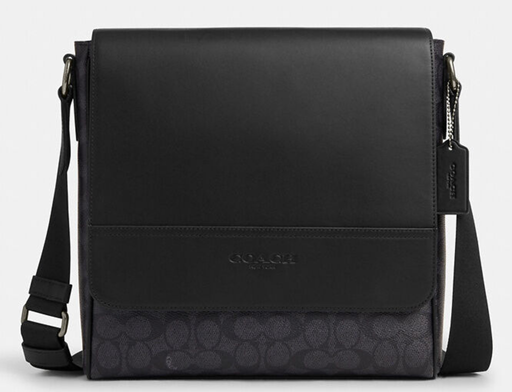 Túi Coach Houston 27 'Black' F573-QBMI5